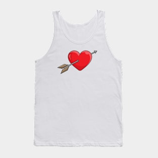 ARROW TO THE HEART Tank Top